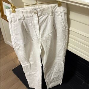 Express White Cotton Chinos